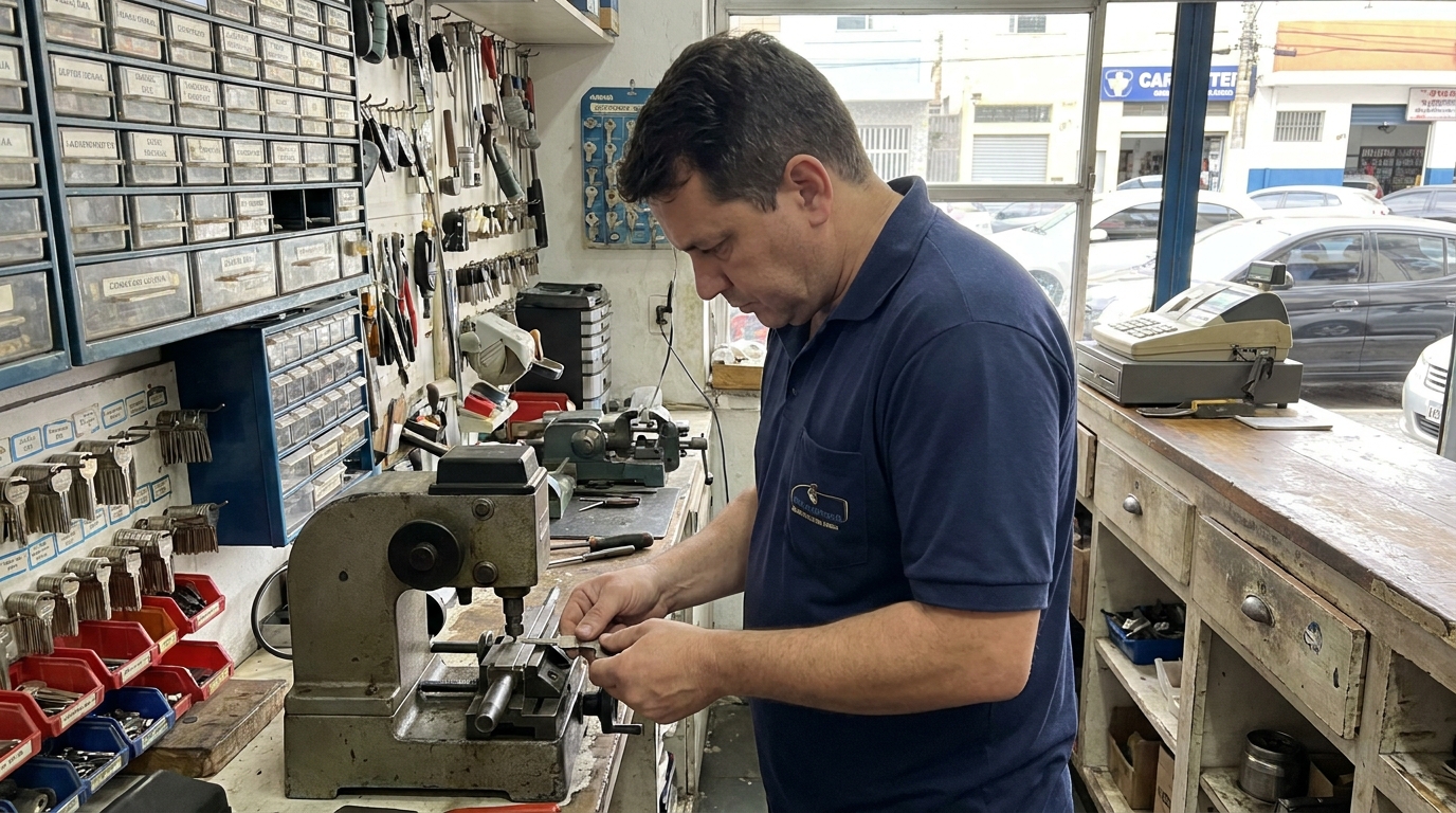 Confecção de Chave Automotiva profissional em Niterói‑RJ