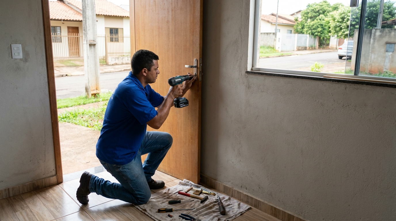 Instalação de Fechadura Residencial profissional em Niterói‑RJ