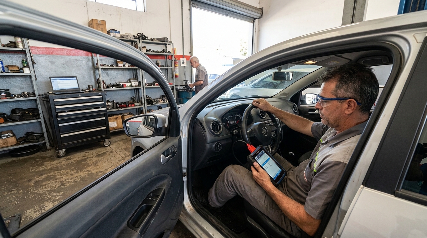 Reset de Airbag profissional em Niterói‑RJ